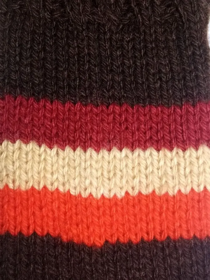 Warming Knee Socks Knitted Handmade