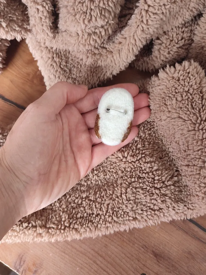 Handmade brooch Owl.
