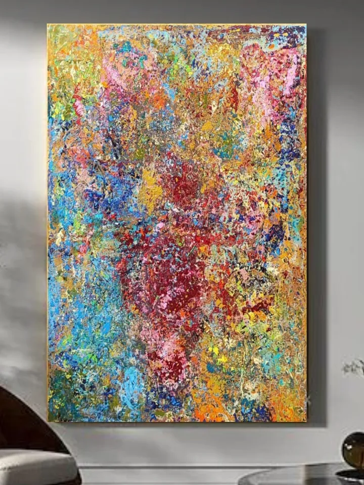 Abstract acrylic 70x90cm (28×36in) Canvas My original painting