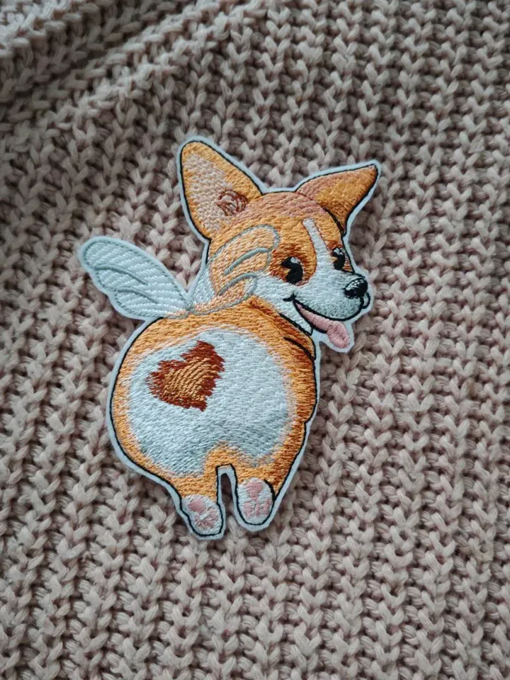 Amur corgi with wings