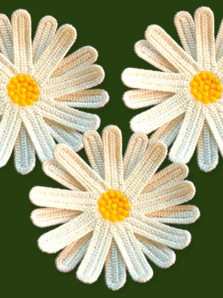 Free Standling Lace Daisy Flower Tatting Embroidery pattern digital embroidery deidgn