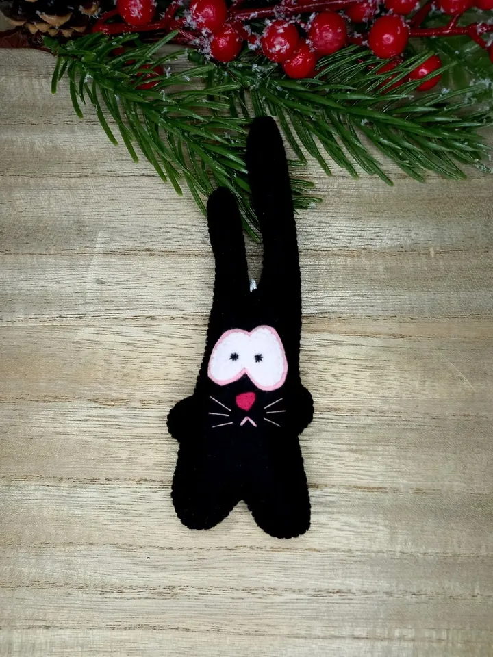 Christmas Bunny Bunny Wild Felt Bunny Easter Decoration Fancy Bunny Children's Christmas Gift Baby Soft Easter Bunny