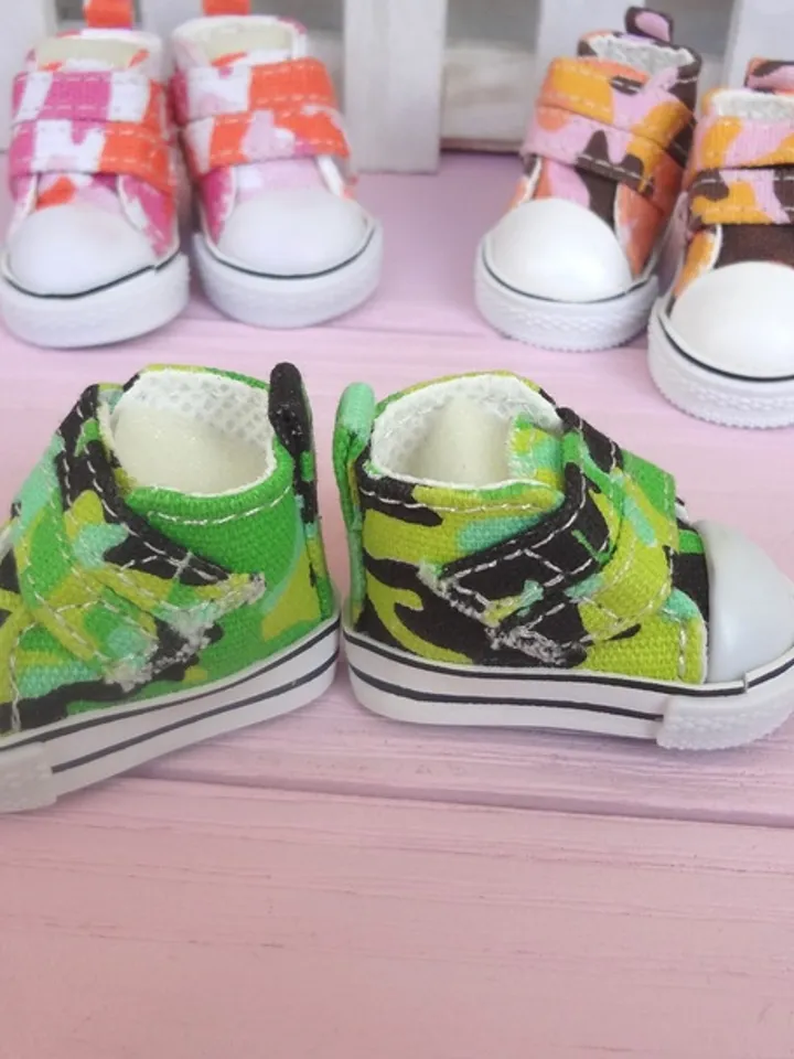 Spotted Doll Shoes - wellie wisher doll shoes- 5cm doll shoes - Paola Reina shoes– Christmas gift idea