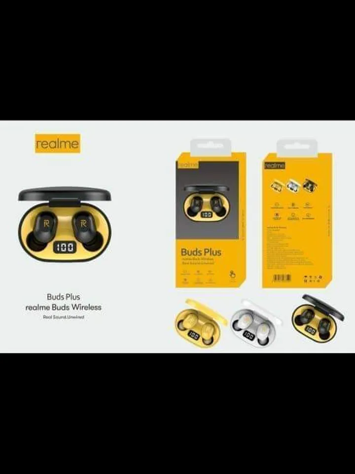Realme Wireless Buds With display and best quality