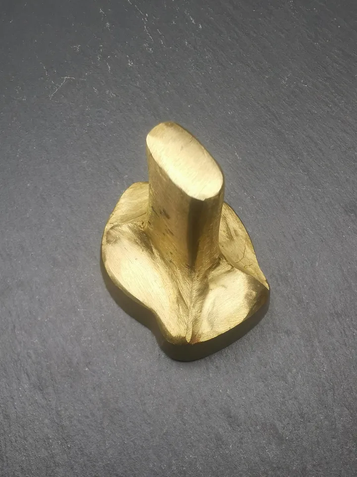Citipati Tsa Tsa Mold,Shmashana Adhipati Mould,4.5cm Height,Gandhanra Unique Tibetan Buddha Tsha Tsha Mould For Making Clay Statue