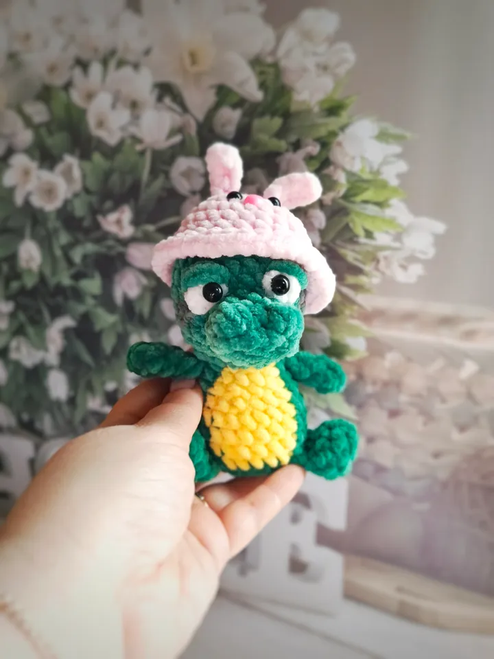 Crochet Pattern, Crocodile Amigurumi PDF Pattern, Crochet pattern alligator