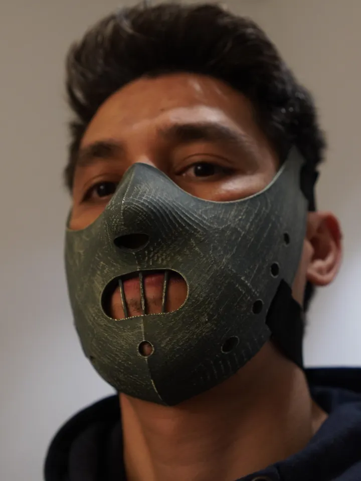 Hannibal Lecter Mask Green from The Silence of the Lambs Hannibal Lecter mask