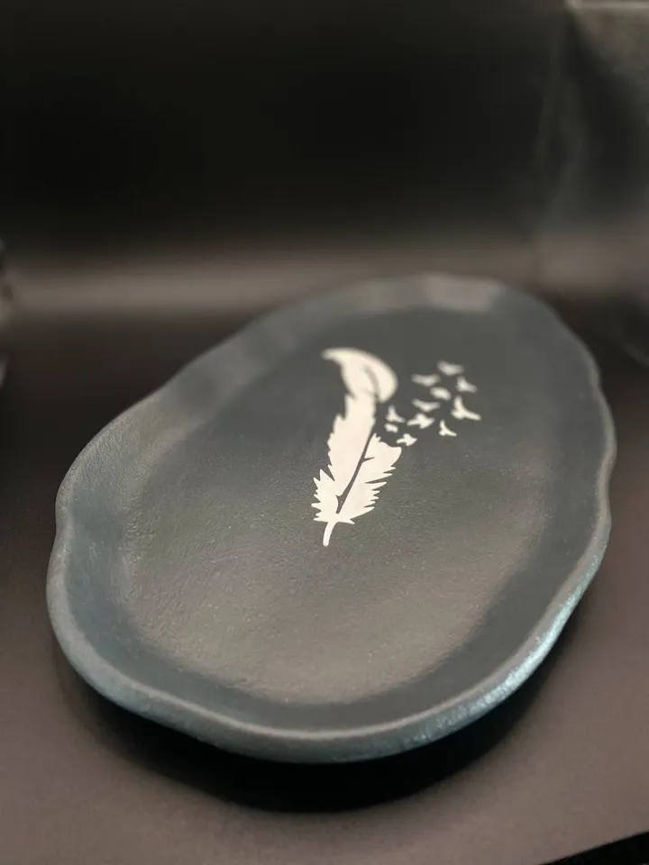 Decorative plaster tray