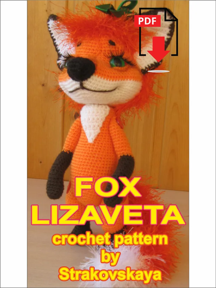 Tutorial: Lisaveta The Fox crochet pattern