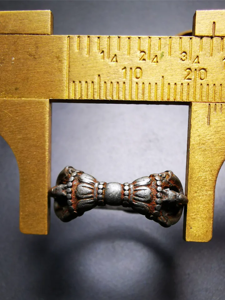 Gandhanra Handmade Tibetan Vajra Ring,Buddhist Protection Jewelry