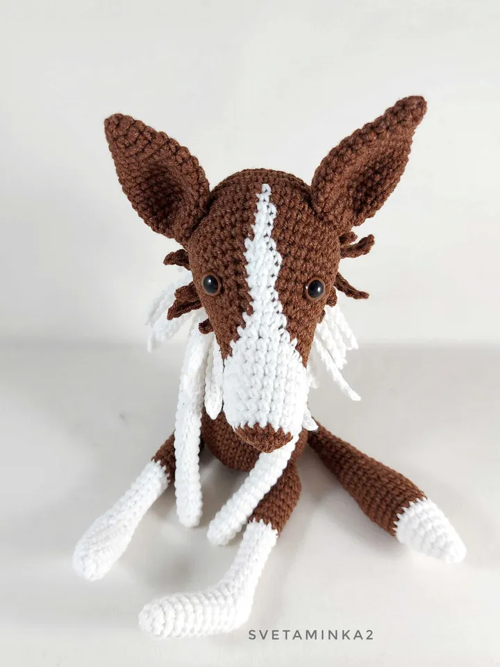 Crochet Border Collie Pattern. Amigurumi Border Collie. Crochet Dog. Amigurumi Dog. Digital Download. PDF.