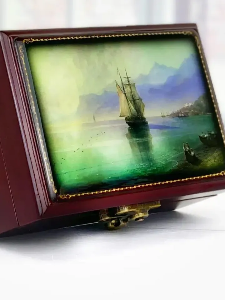 Wooden box "Ship"
