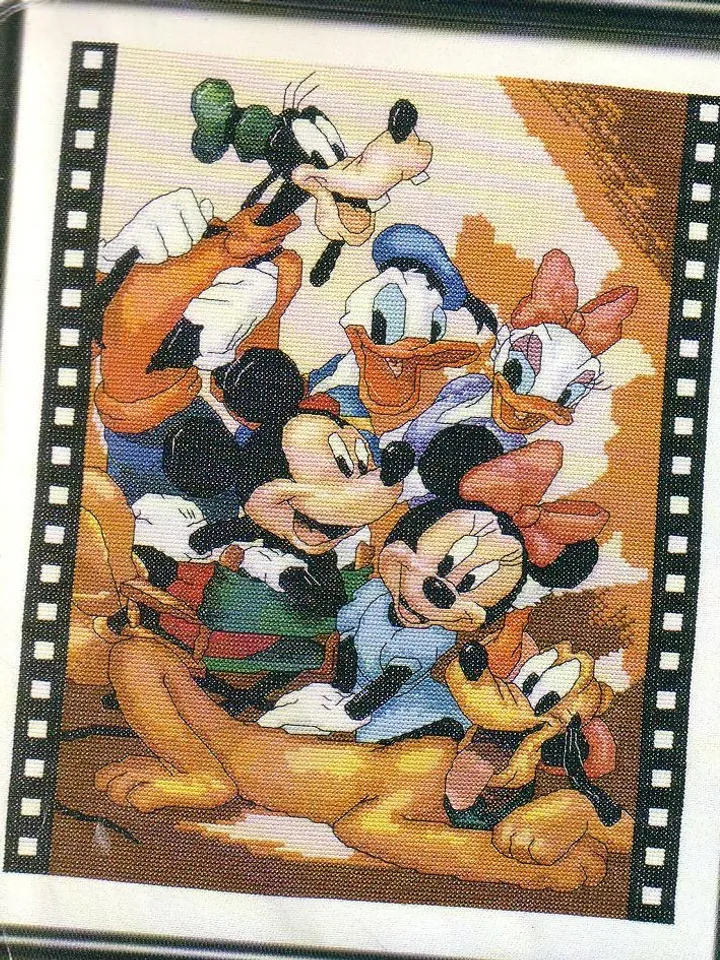 Winnie Pooh and Friends Cross Stitch Pattern Digital Download PDF
