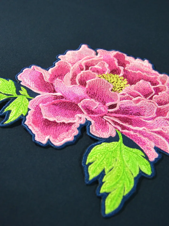 Digital file for machine embroidery "Peony"