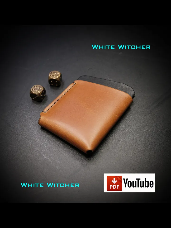 Pocket wallet - leather pattern. MW18