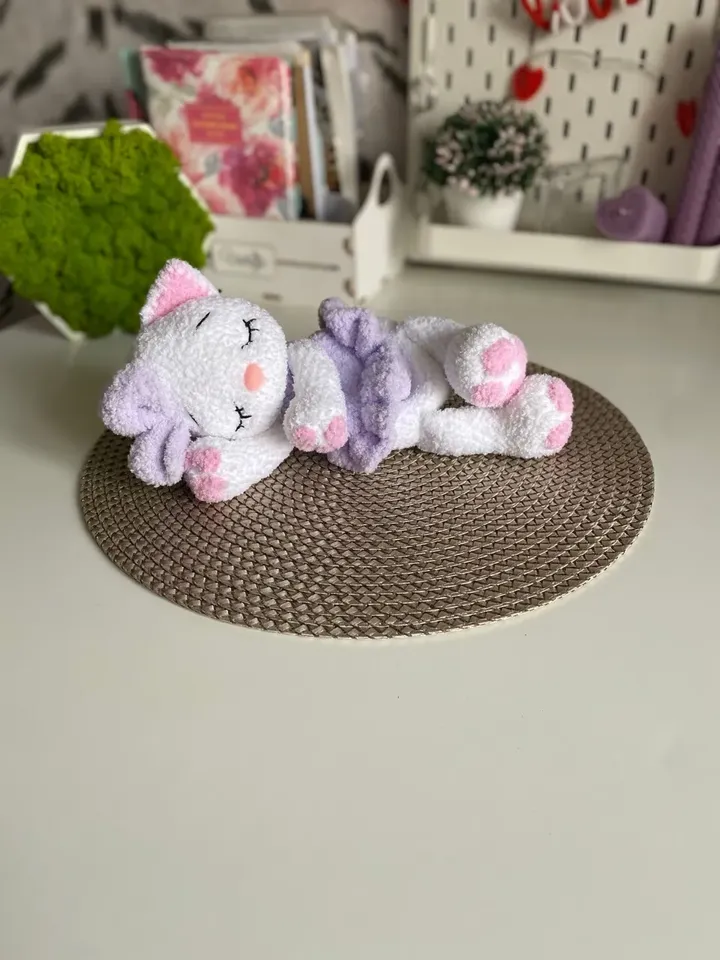 Softy cat comforter Lovey