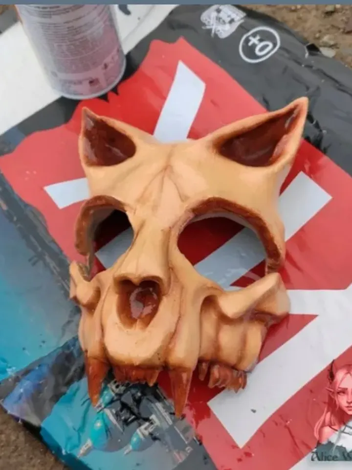 MASK SCULL CAT COSPLAY Halloween