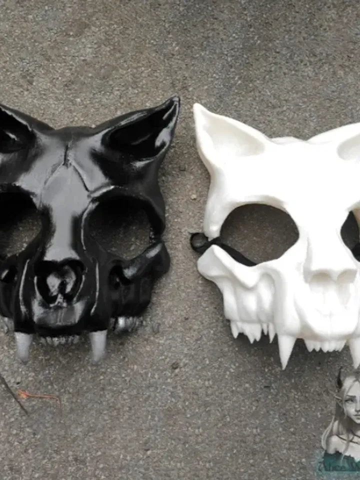 MASK SCULL CAT COSPLAY Halloween