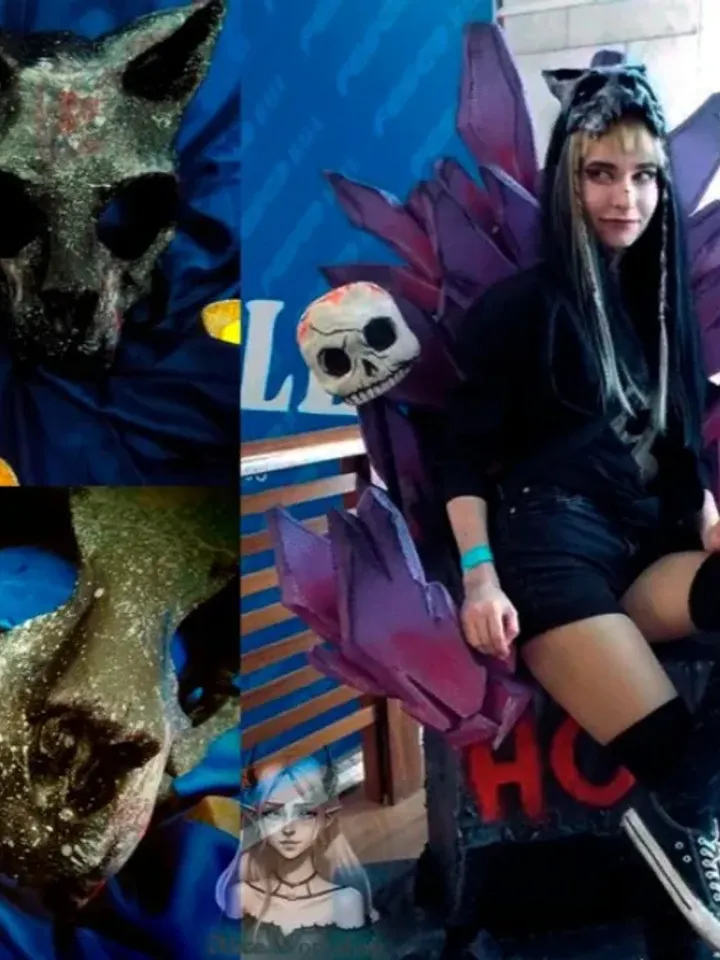 MASK SCULL CAT COSPLAY Halloween