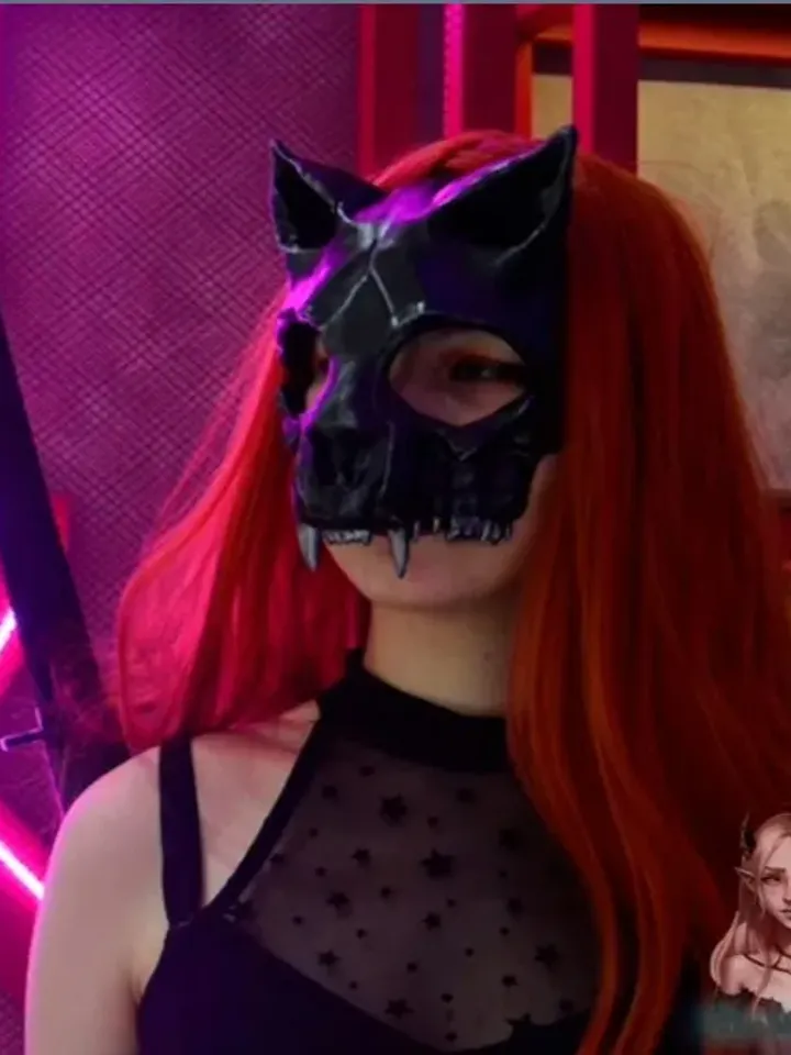 MASK SCULL CAT COSPLAY Halloween