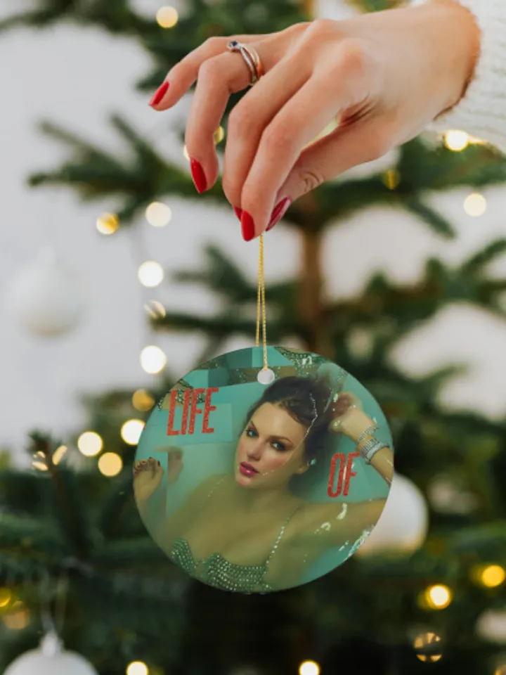 T S Christmas Ornament