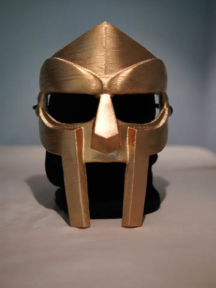 MF Doom Golden Gladiator Mask Marvel MF Doom Golden Gladiator mask