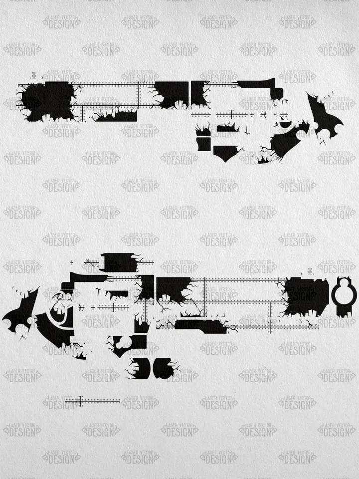 VECTOR DESIGN Ruger GP 100 6 in Metal tearing
