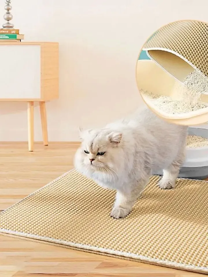 pet litter mat traps