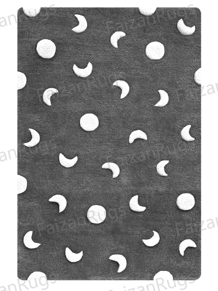 New Hand Tufted Modern Rug High and Low Area Rug Handmade 100% Wool Rug Home Decor Flooring Rug Bedroom Living Dining 6x9 8x10 9x12 10x14