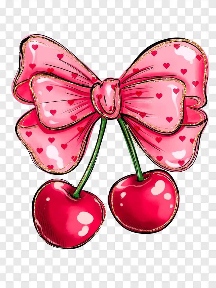 Cherry coquette PNG clipart