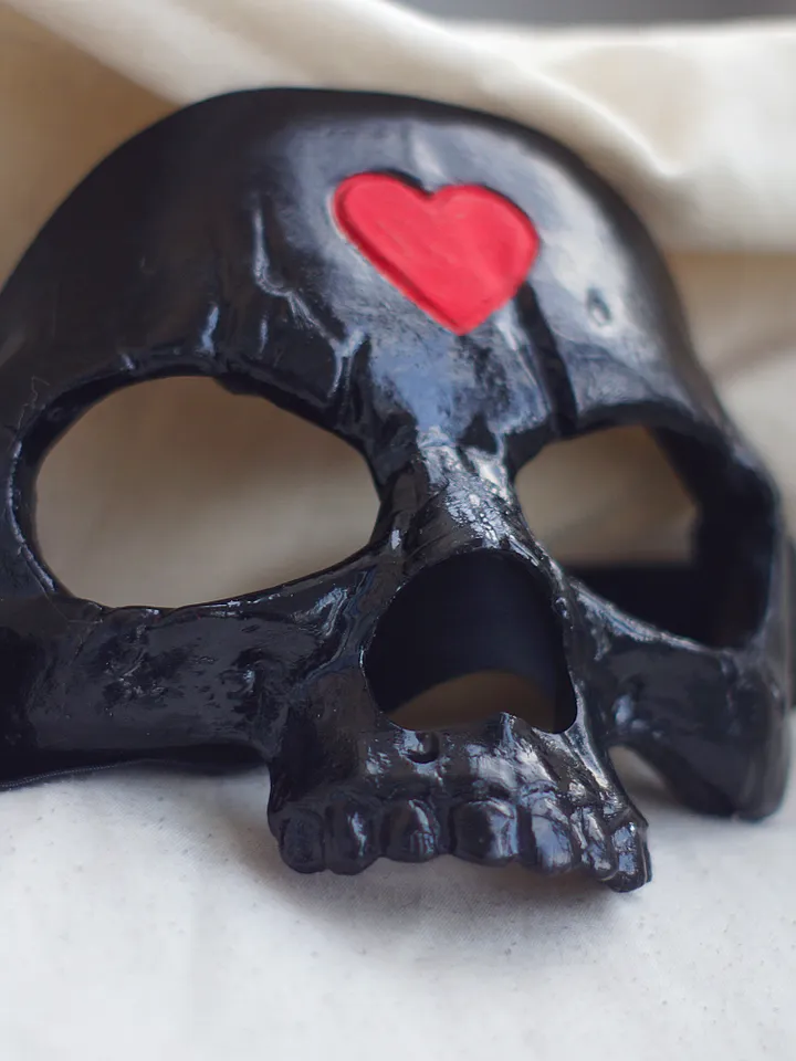Skull mask with Heart Call Of Duty Modern Warfare Ghost Skull Mask Ghost mask