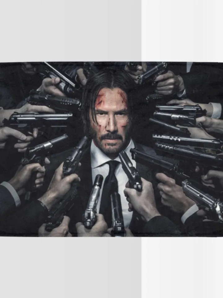 John Wick Blanket Lightweight Soft Microfiber Fleece