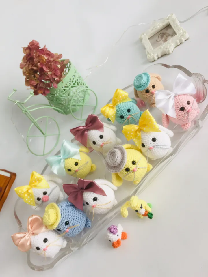 Crochet Pattern Easter Egg Bunny