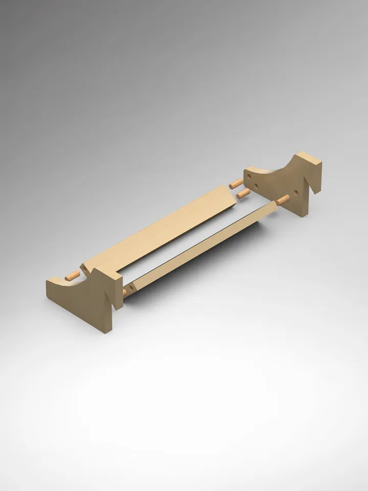 Tape storage Rack Plans (PDF, SVG) for Workshop – DIY French Cleat Storage System