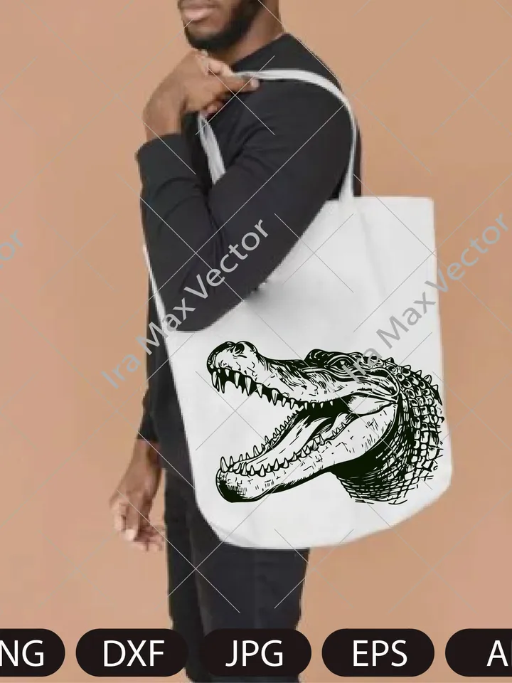 Crocodile SVG, Alligator Svg, Crocodile Clipart, Crocodile detaled,Crocodile Cut Files, Crocodile head svg, Crocodile face svg