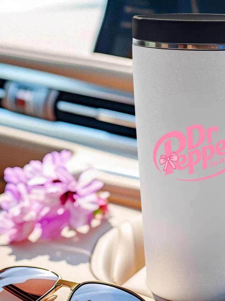 Dr Pepper svg, Pink Coquette Png Clipart, Dr Pepper Pink Bow Png, Dr Pepper Pink Bow Graphic, Commercial Use, Digital Download