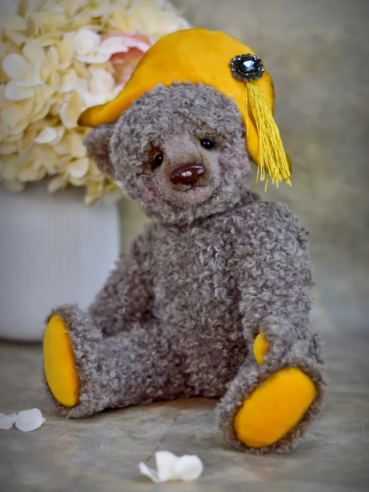 Teddy bear Julius, a soft toy