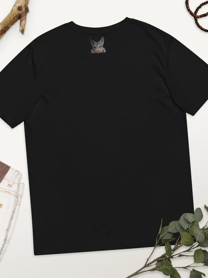 Your cat Unisex organic cotton t-shirt made with my original design,cat lovers gifts