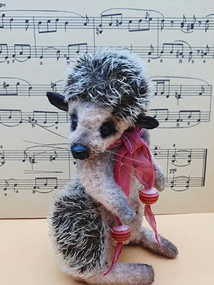 PDF PATTERN Hedgehog Teddy Toy