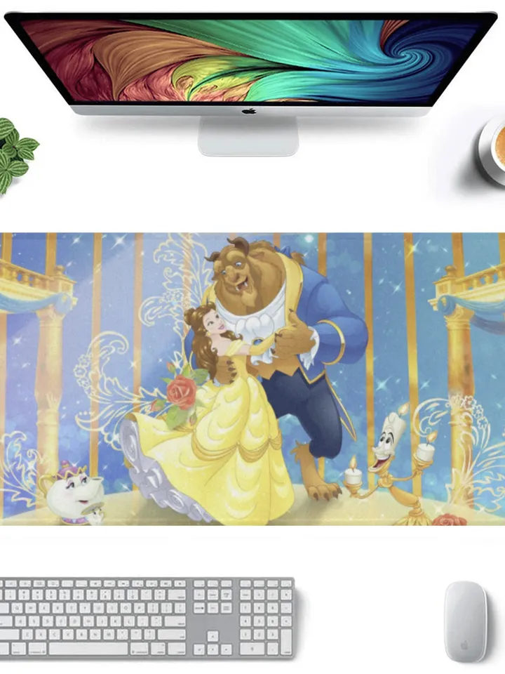 Beauty And The Beast Gaming Mousepad