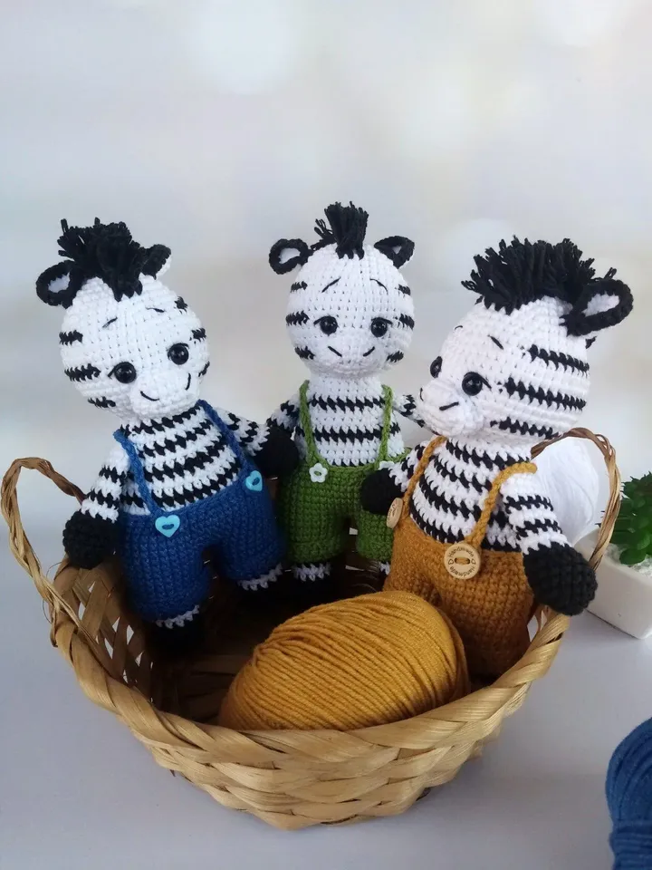 Crochet Pattern Zebra PDF