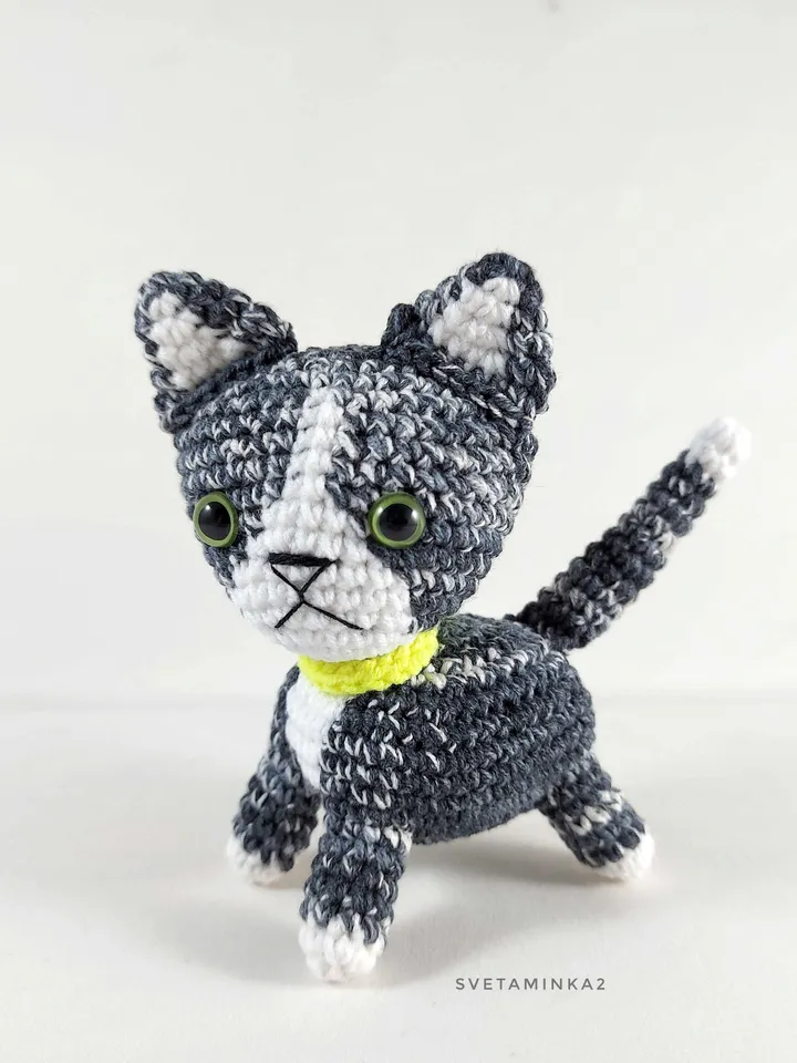 Dog Crochet Pattern Chihuahua. Cat Crochet Pattern Kitten. Amigurumi Puppy. 2 in 1. Digital Download. PDF.