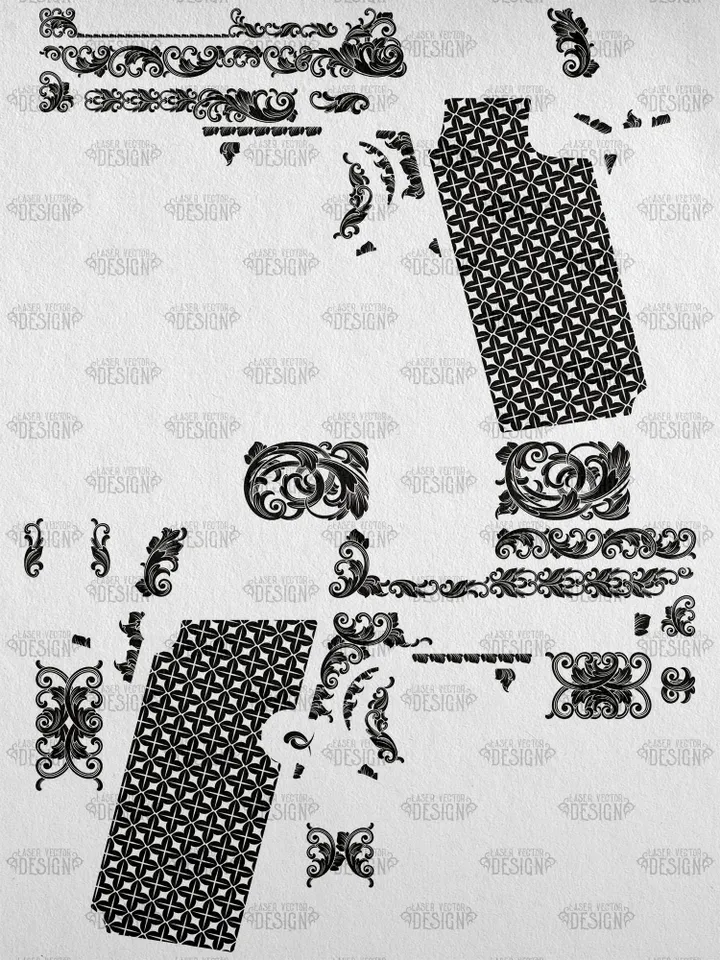 VECTOR DESIGN SIG Sauer P 238 Scrollwork