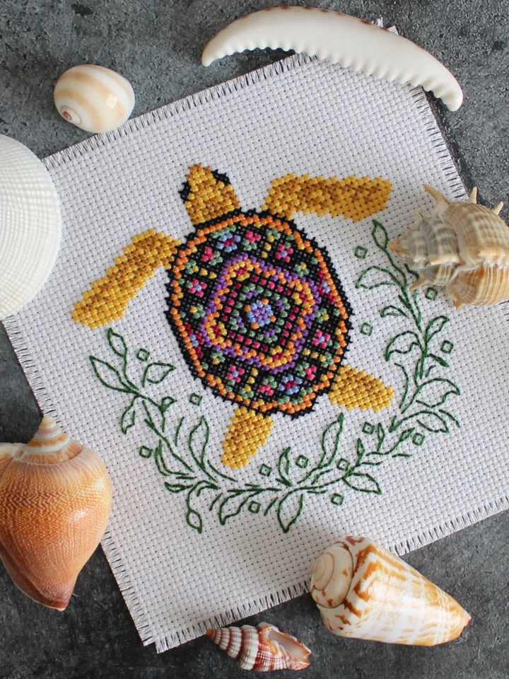 cross-stitch-pattern-turtle-simple-cross-stitch-pattern-for-beginners-cross-stitch-chart-pdf-3-50-buy-online-with-delivery