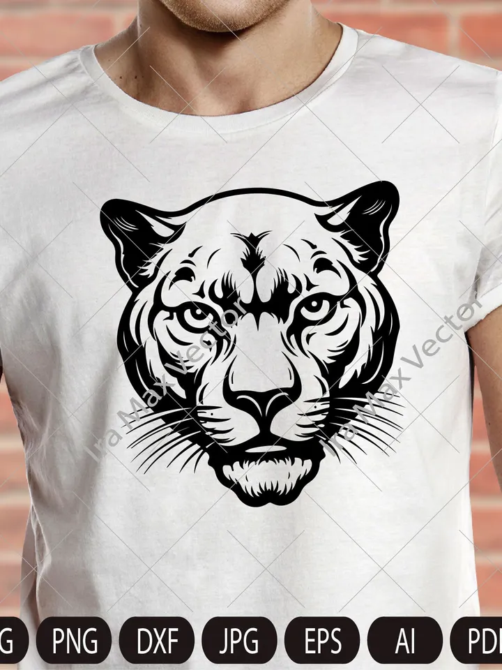 Panther Face svg / Panther Head svg / Panther svg / Panther Mascot svg / Panther Head / Panther Printable / Panther logo/ INSTANT DOWNLOAD
