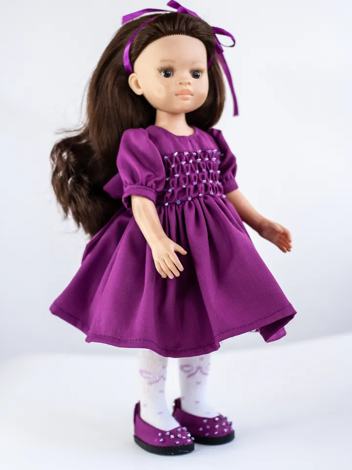 Paola Reina dress, shoes, underwear, Paola Reina clothes, Doll clothing, 13 inch doll clothes, Dress for Paola Reina