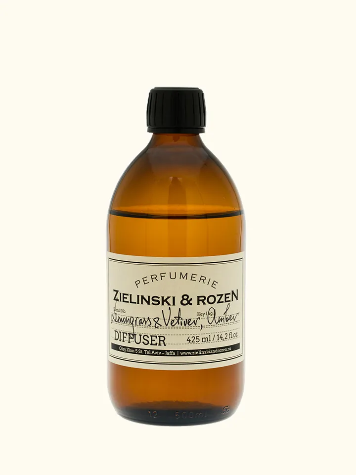 Aromatherapy diffuser Lemongrass, Vetiver, Amber 425 ml ( 14.37 oz) Original Israel