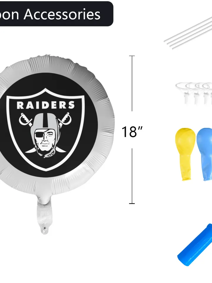 Raiders Foil Balloon