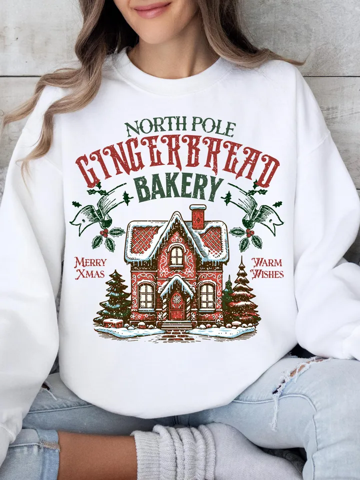 Gingerbread Christmas PNG, Christmas png, Retro Christmas png, Christmas Shirt, Gingerbread Png, Sublimation Designs, Christmas Sublimation
