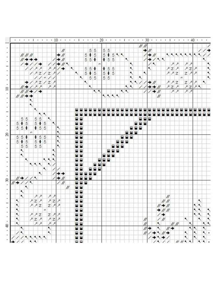 Pheasant Quartet cross stitch pattern, 4 Pheasants cross stitch pattern, bird cross stitch chart, pillow ornament embroidery pdf